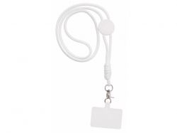 Ремешок на шею для телефона «Нэко», белый