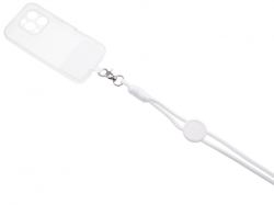 Ремешок на шею для телефона «Нэко», белый