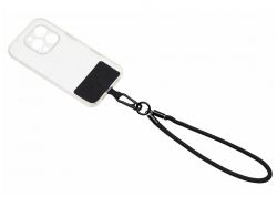 Ремешок на руку для телефона «Бэнди», черный