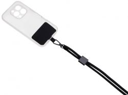 Ремешок на шею для телефона «Риксо», черный