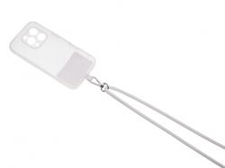 Ремешок на шею для телефона «Риксо», белый