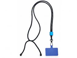 Ремешок на шею для телефона «Риксо», синий/черный