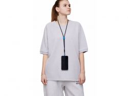 Ремешок на шею для телефона «Риксо», синий/черный