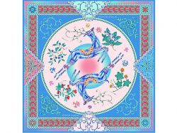 Платок «Северное сияние»