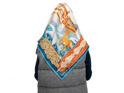 Платок «Русская зима»