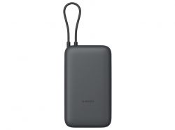 Внешний аккумулятор с встроенным кабелем Xiaomi Power Bank 20000mAh (Integrated Cable) GL Dark Gray
