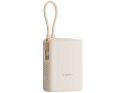 Внешний аккумулятор со встроенным кабелем Xiaomi 33W Power Bank 10000mAh (Integrated Cable) Tan GL