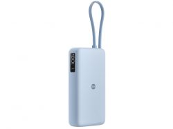 Внешний аккумулятор со встроенным кабелем Xiaomi 67W Power Bank 20000 (Integrated Cable) Ice Blue