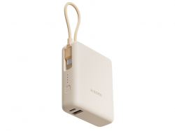 Внешний аккумулятор со встроенным кабелем Xiaomi Power Bank 10000mAh (Integrated Cable) Tan GL
