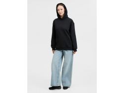 Худи унисекс оверсайз Songo, черное