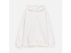 Худи унисекс оверсайз Songo, молочно-белое