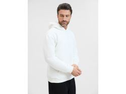 Худи унисекс оверсайз Songo, молочно-белое