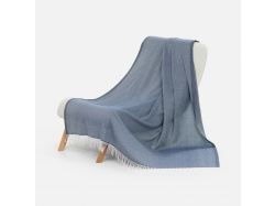 Плед «Гирвас», синий