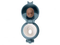 Вакуумная герметичная термокружка «Inter», антрацит, нерж. сталь