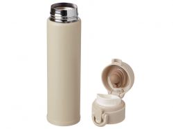 Вакуумная герметичная термокружка «Inter», бежевый, нерж. сталь