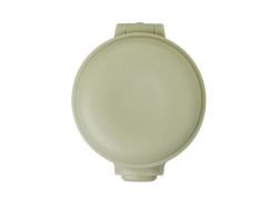 Вакуумная термокружка Waterline c кнопкой «Guard», 400 мл, тубус, оливковый