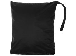 Дождевик-анорак Hard Work, укороченный, черный, единый размер