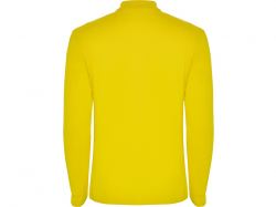 Рубашка поло "Estrella" мужская с длинным рукавом, желтый
