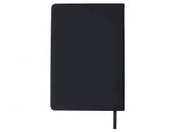 Бизнес-блокнот "С3" софт-тач с магнитом, твердая обложка, 96 листов, черный
