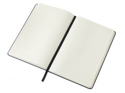 Бизнес-блокнот "С3" софт-тач с магнитом, твердая обложка, 96 листов, черный