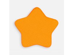 Наклейка тканевая Lunga Bial, M, оранжевый неон