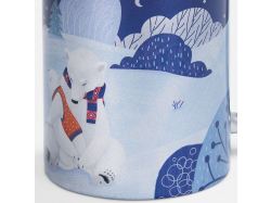 Кружка «Праздничный полюс», серебристая