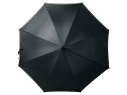 УЦЕНКА! Зонт-трость светоотражающий Reflect, черный