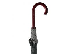 УЦЕНКА! Зонт-трость светоотражающий Reflect, черный