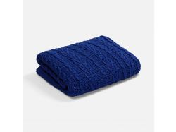 Плед Eloisa, темно-синий (кобальт)