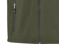 Куртка софтшел "Ланглей" мужская, зеленый лесной