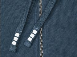 Толстовка «Арора» мужская с капюшоном, серо-синий