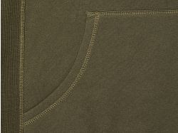 Толстовка «Арора» мужская с капюшоном, зеленый лесной