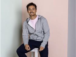 Толстовка «Арора» мужская с капюшоном, зеленый лесной