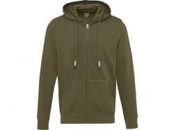 Толстовка «Арора» мужская с капюшоном, зеленый лесной