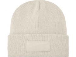 Шапка Бореас с нашивками, бежевый