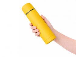 Термос «Ямал Soft Touch», 500мл, желтый