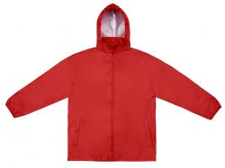 Ветровка "Miami 2.0" детская с чехлом, красный