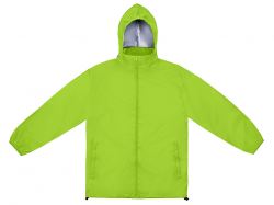 Ветровка "Miami 2.0" мужская с чехлом, зеленое яблоко