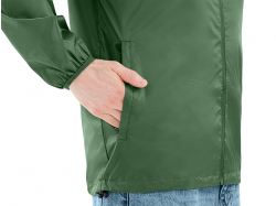 Ветровка "Miami 2.0" мужская с чехлом, зеленый