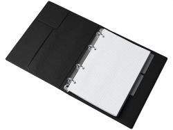 Блокнот на кольцах "Favor", черный