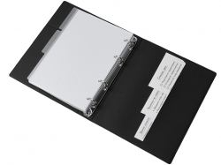 Блокнот на кольцах "Favor", черный