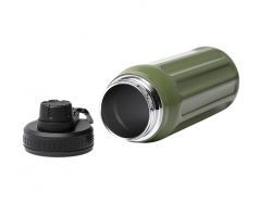 Термос с двойными стенками NOBLEK/НОБЛЕК, темно-зеленый