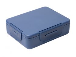 Ланч-бокс COMIX/КОМИКС с тремя отделениями, синий нейви