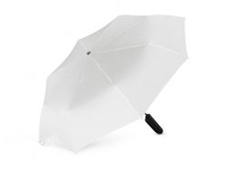 Складной зонт ALCIRA/АЛЬКИРА с системой защиты от снежной бури и ручкой-карабином, белый