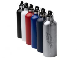 Бутылка LUWAK/ЛЮВАК из переработанной нержавеющей стали с карабином, белый