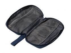 Косметичка-органайзер DULAC/ЛАВИЯ из искусственной кожи, синий нейви