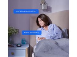 Умная колонка «Капсула Мини» с помощником «Маруся», темно-серая