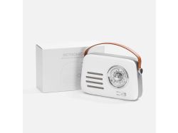 Bluetooth-колонка с радио Retronica, белая