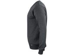 Everett V-Neck (anthracite melange)