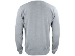 Everett V-Neck (grey melange)